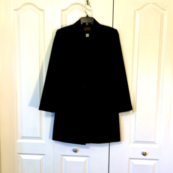 Louden wool lined strapless dress and jacket - Picture 2 of 16